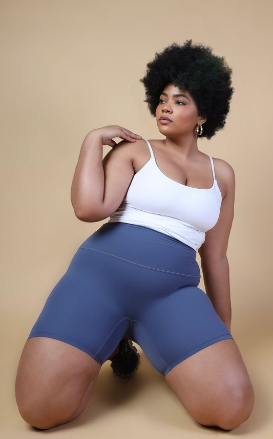 Elevate Biker Shorts - Indigo